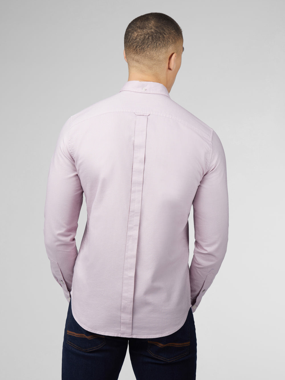 Chemises Ben Sherman Signature Oxford Long Sleeve Violette | QXE-82058546